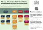 A Survey of Evaluation Methods and Metrics for Explanations in Human–Robot Interaction (HRI)